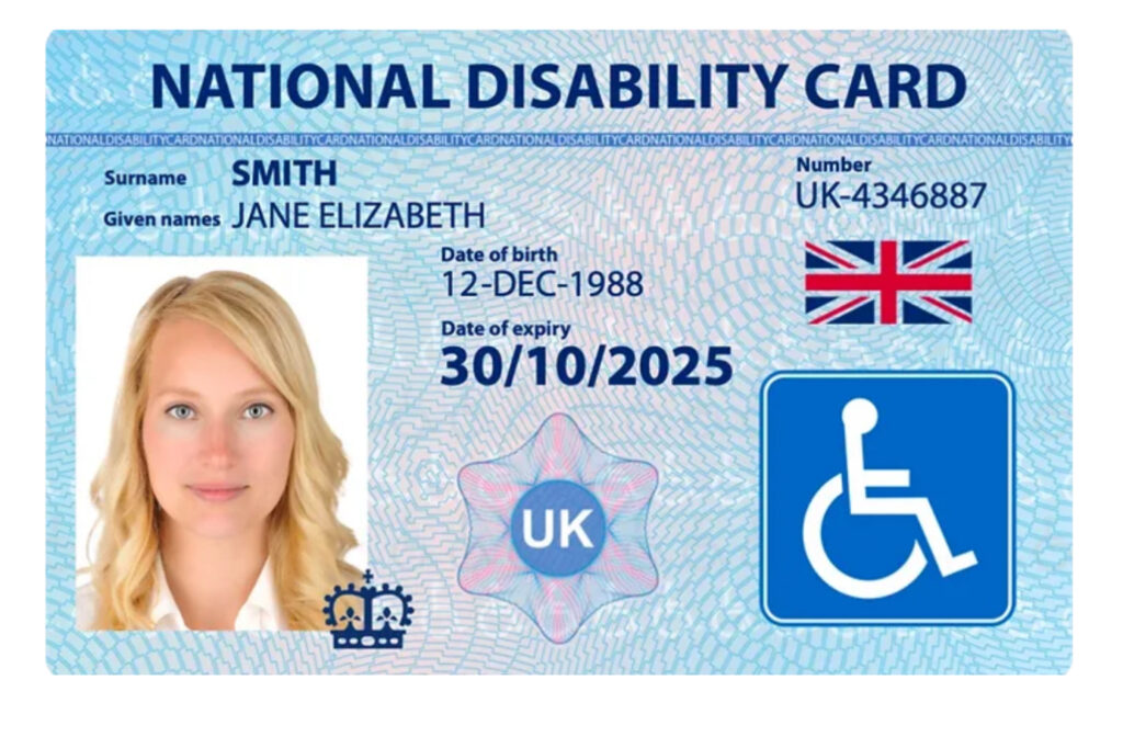 National Disability Card