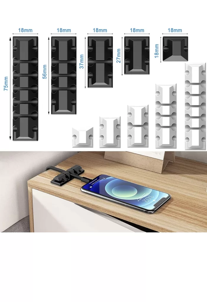 Cable Organisation perfect for phone chargers