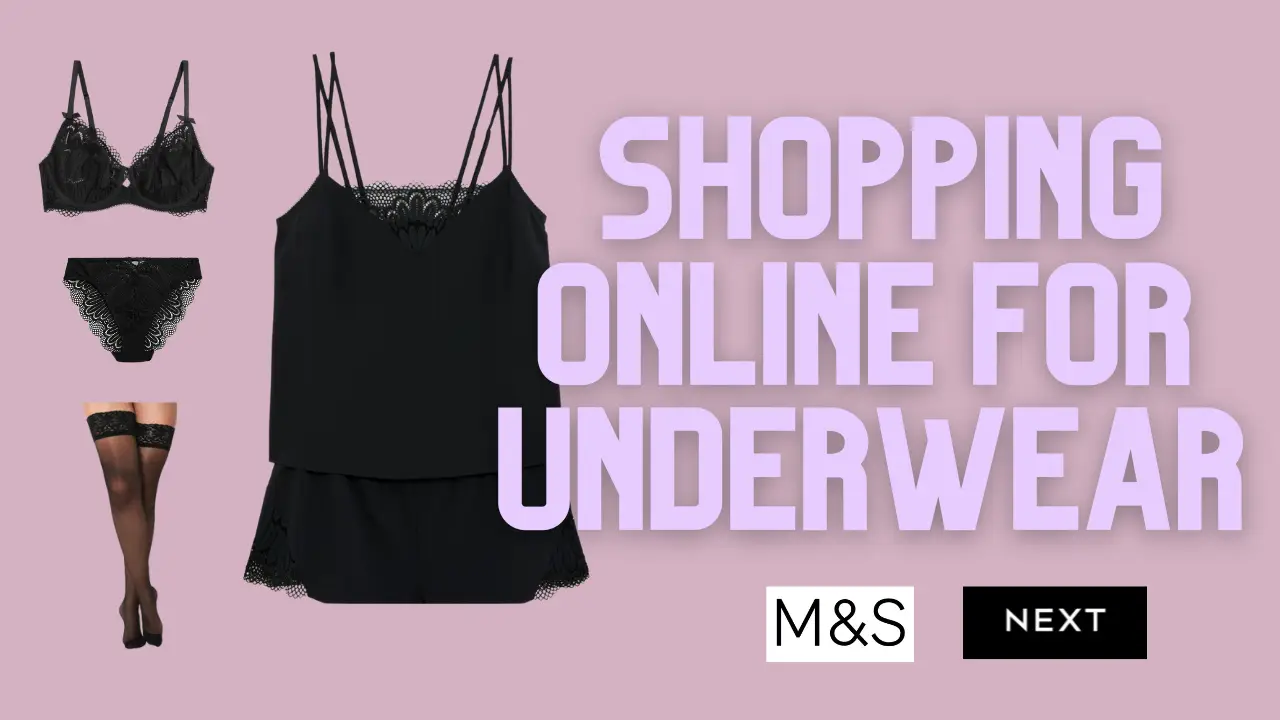 Shopping the high street online for underwear